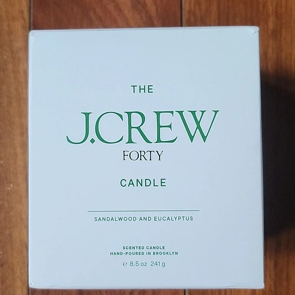 NIB J.CREW X APOTHEKE The J.CREW Candle Sandalwood and Eucalyptus